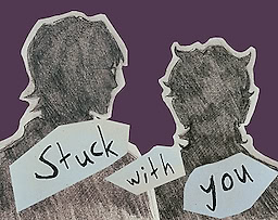 Stuck with you