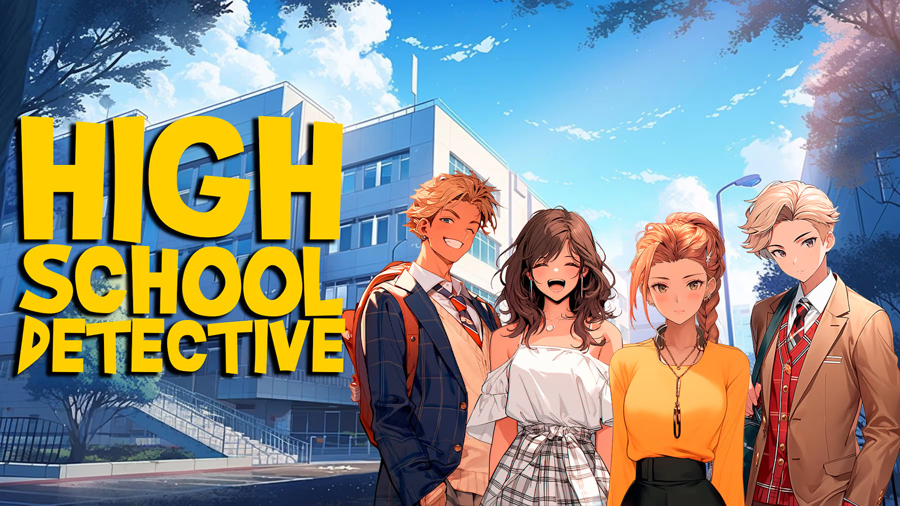 High School Detective: Romance Visual Novel