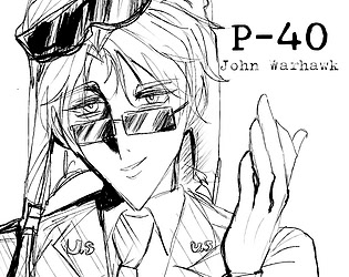 P-40 John warhawk