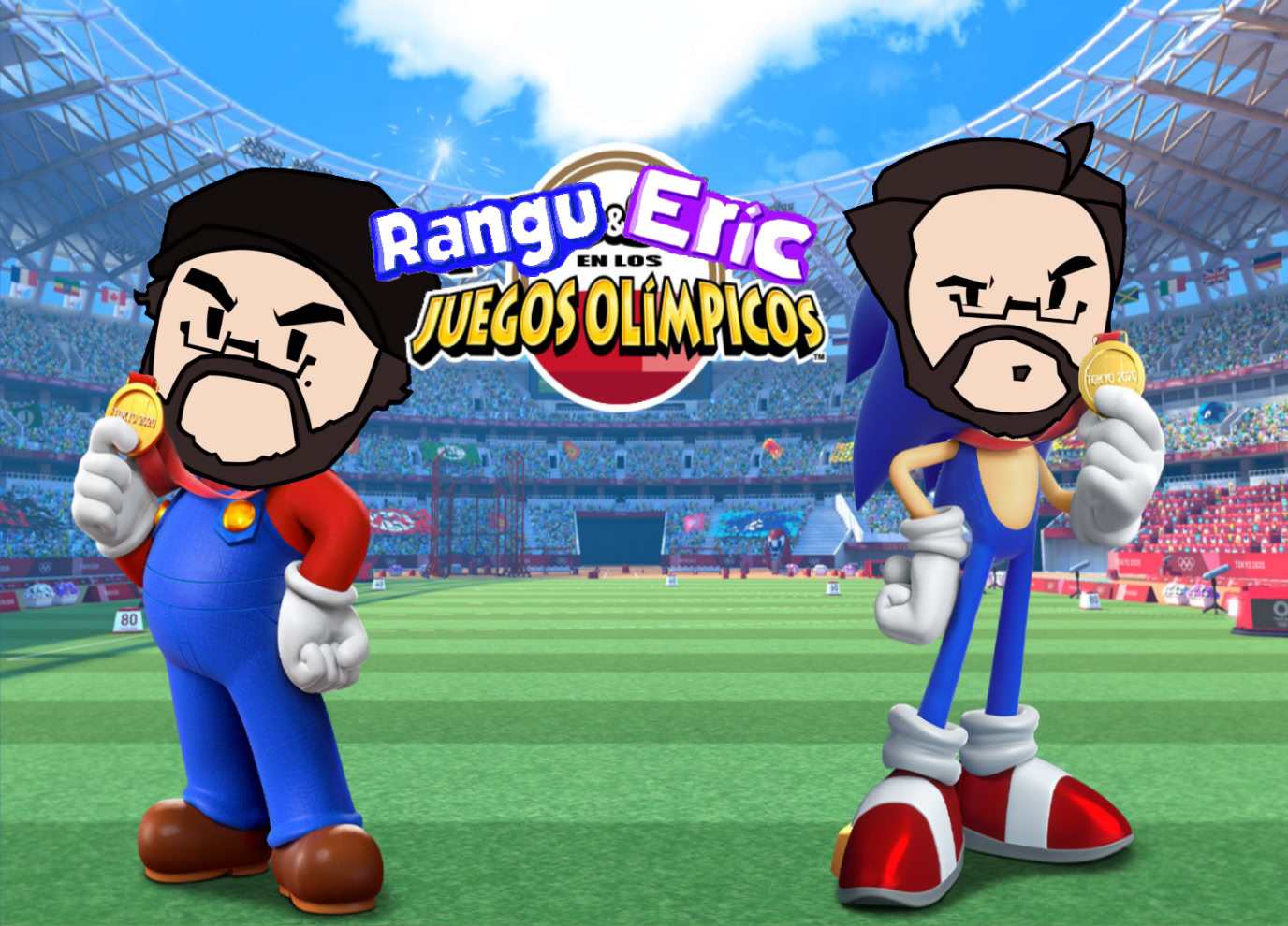 Rangu y Eric en los Juegos Olímpicos
