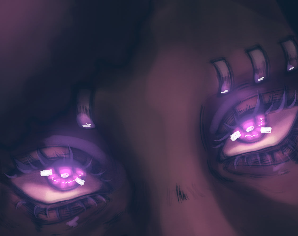 Magenta Gaze
