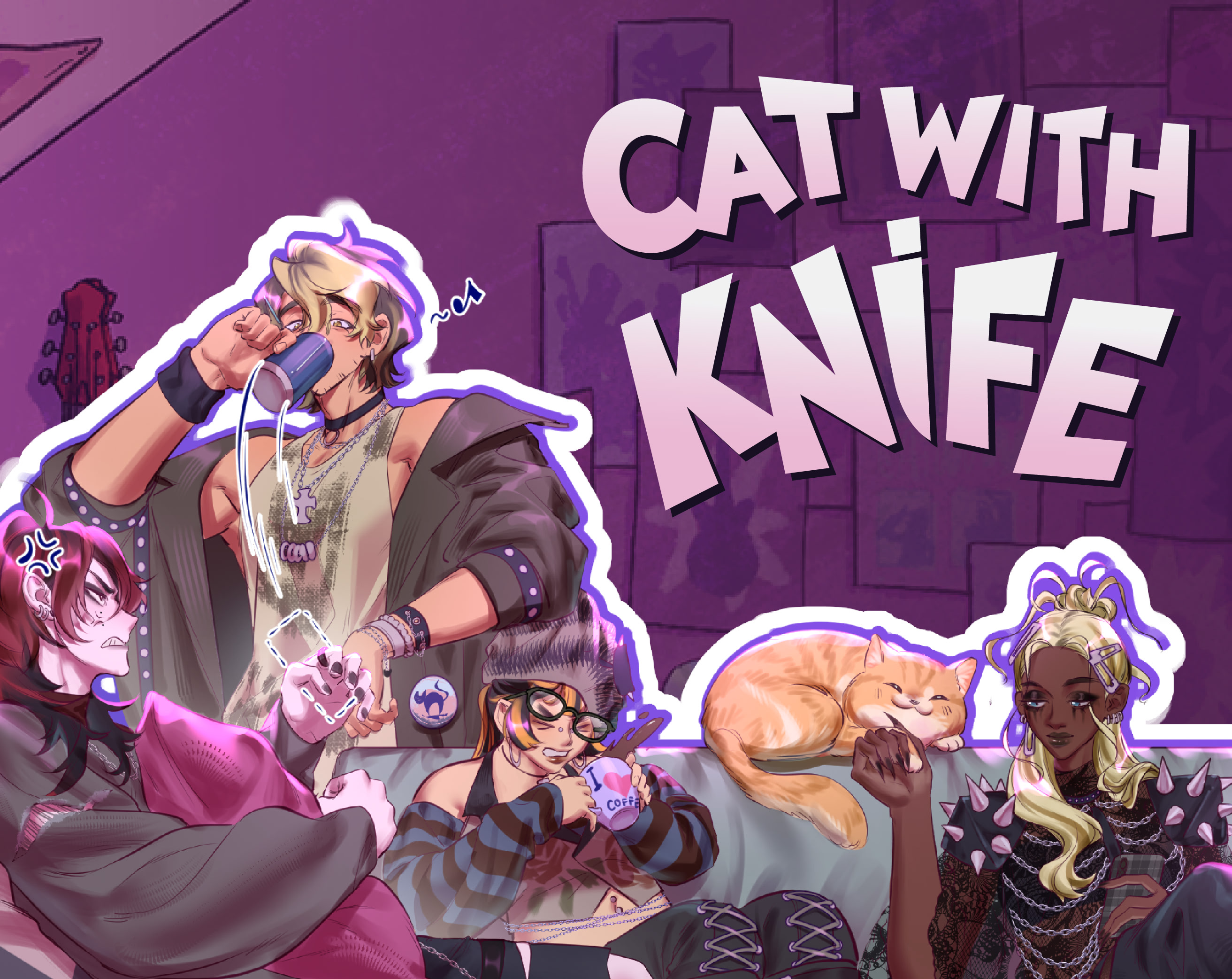 Cat With Knife : A Pop-Punk Mix