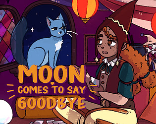 Moon Comes to Say Goodbye