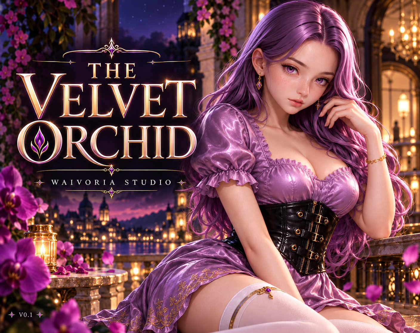 The Velvet Orchid